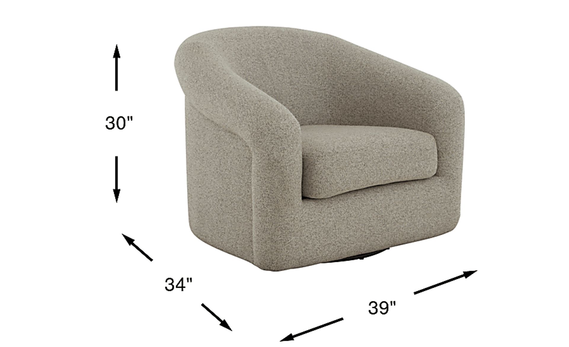 Dimension Image. Please refer to the Dimension Tab on this page for dimension details.