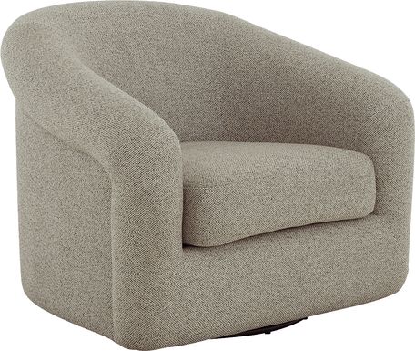 Cecilia Gray Swivel Chair