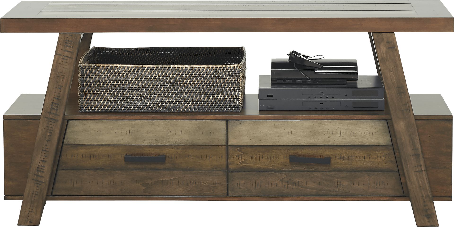 Cedar Creek Brown Console - Image 2