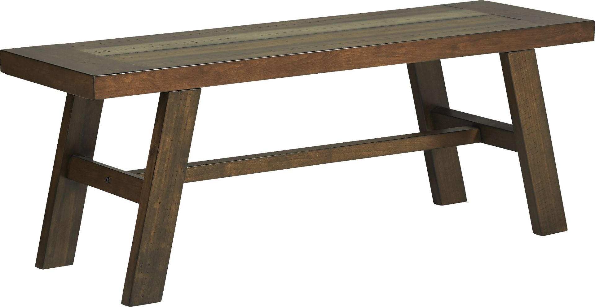 Cedar Creek Brown Bench - Image 1
