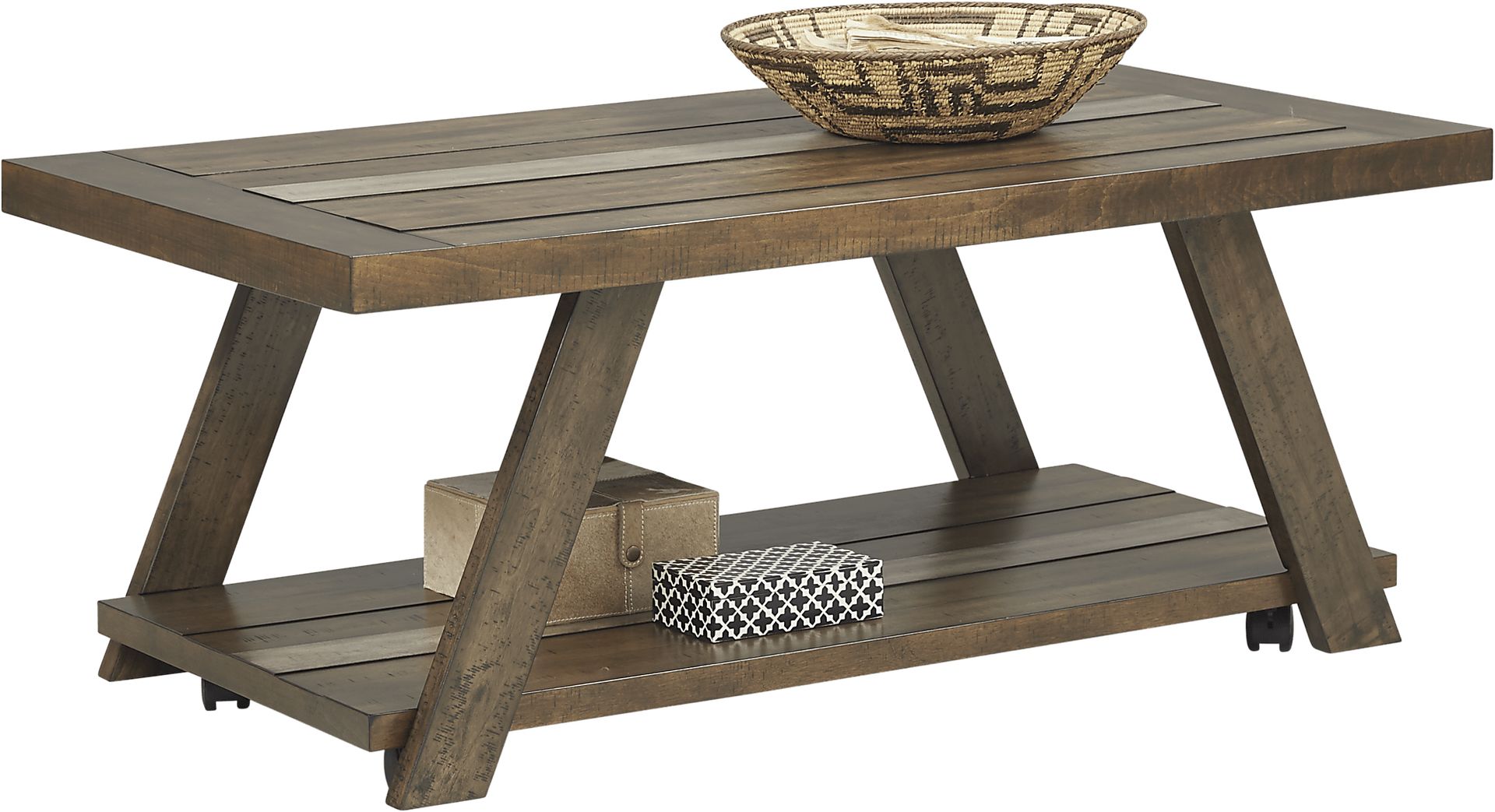Cedar Creek Brown Cocktail Table - Image 2