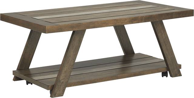 Cedar Creek Brown Cocktail Table - Thumbnail - Image 1