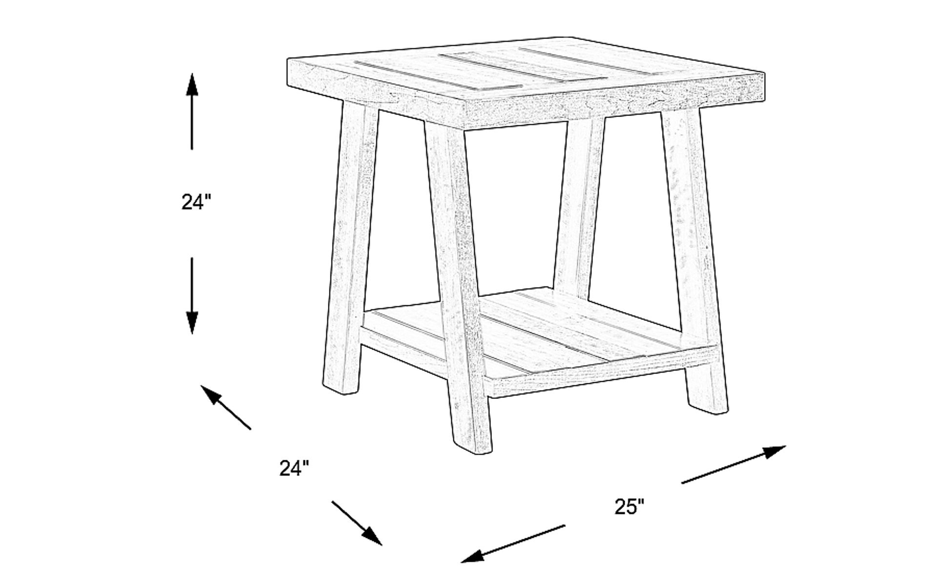 Dimension Image. Please refer to the Dimension Tab on this page for dimension details.