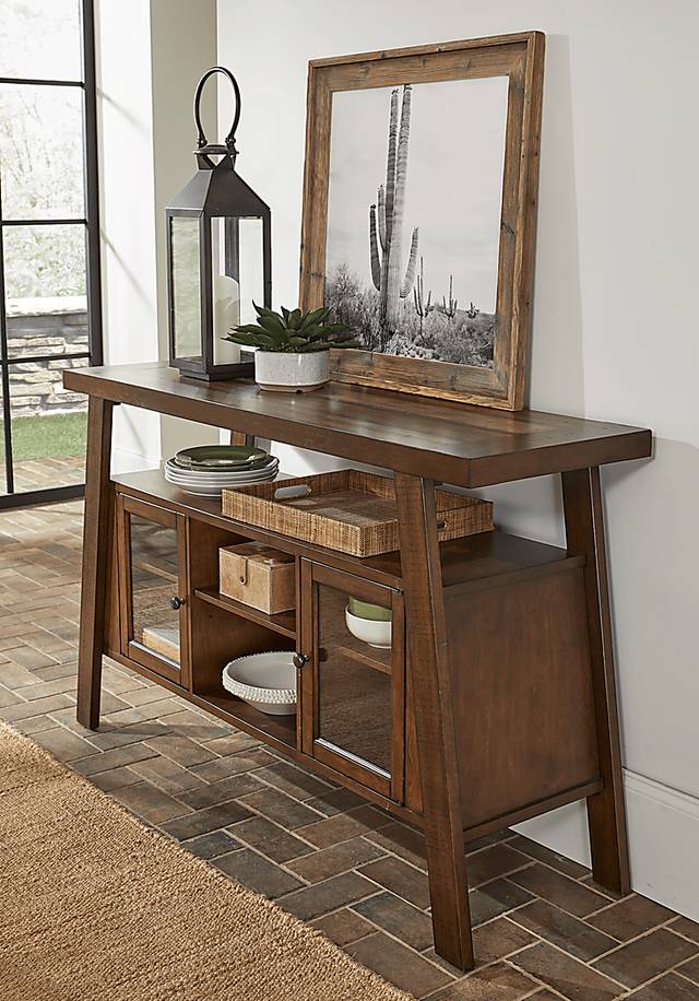 Cedar Creek Brown Server - Thumbnail - Image 4
