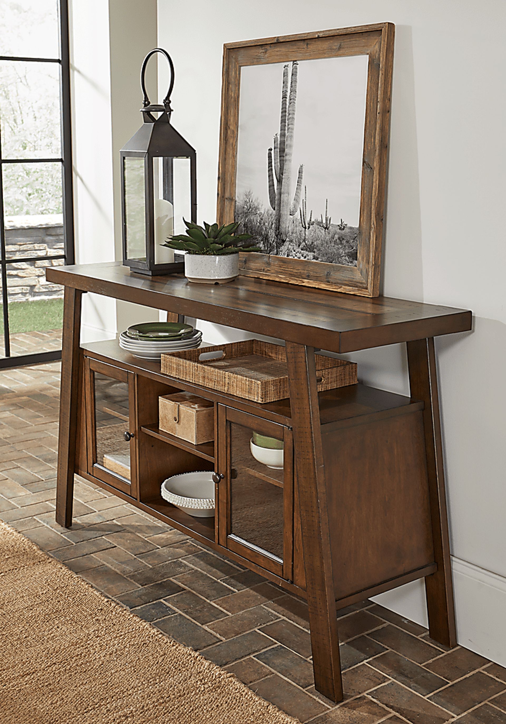 Cedar Creek Brown Server - Image 4