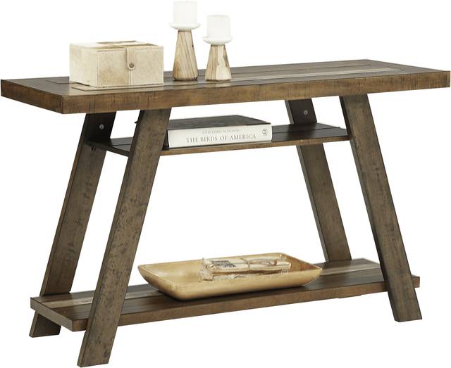 Cedar Creek Brown Sofa Table - Thumbnail - Image 2