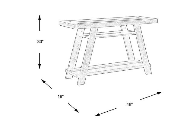 Dimension Image. Please refer to the Dimension Tab on this page for dimension details.