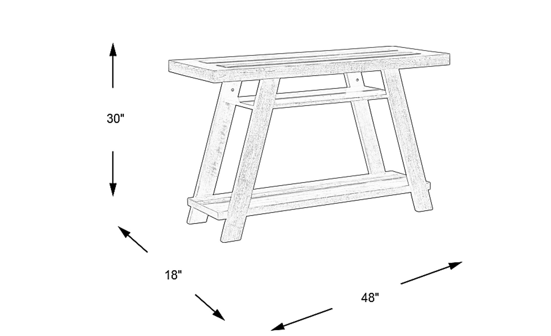Dimension Image. Please refer to the Dimension Tab on this page for dimension details.