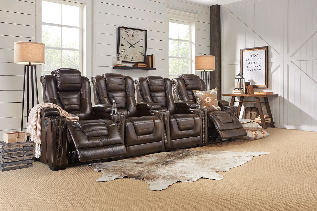 Cedar Creek Brown Sofa Table