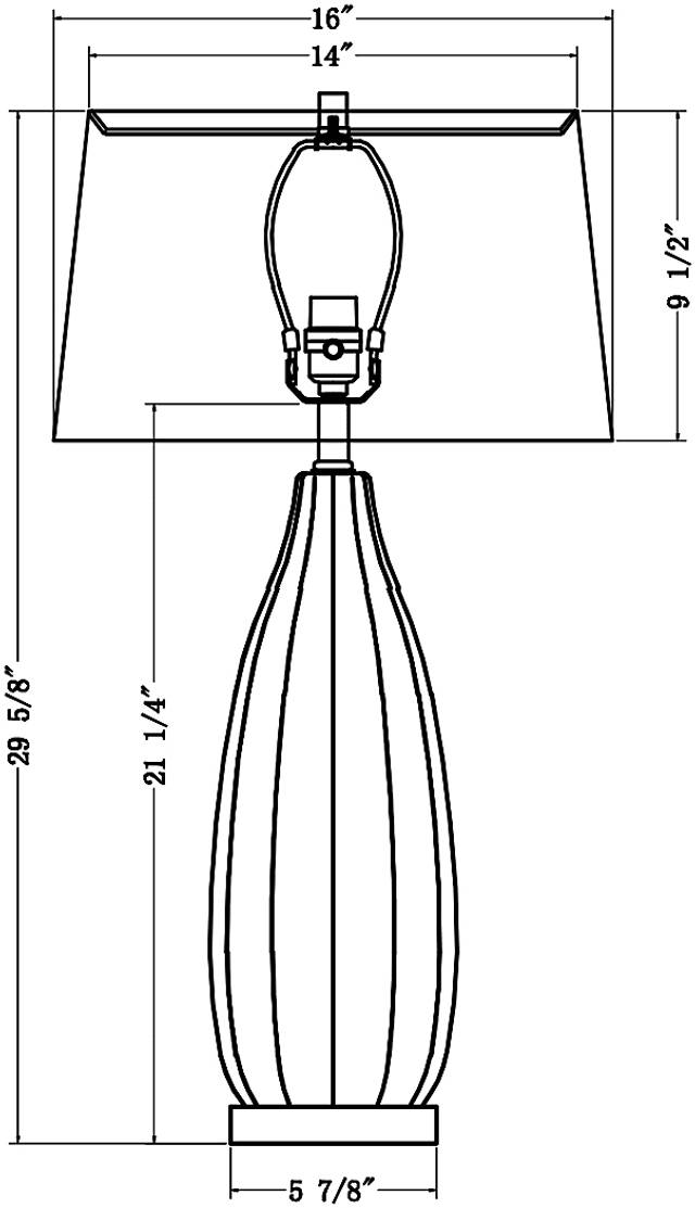 Cedar Falls Charcoal Lamp - Thumbnail - Image 10