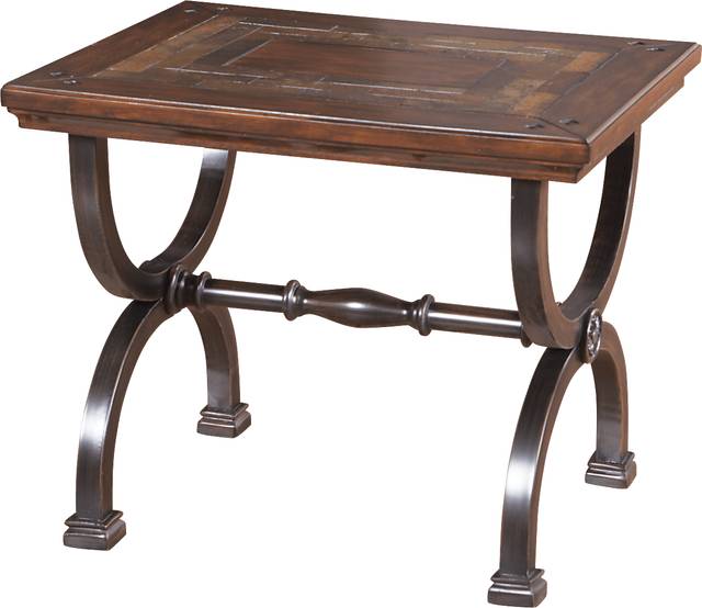 Cedar Grove Brown End Table - Thumbnail - Image 1