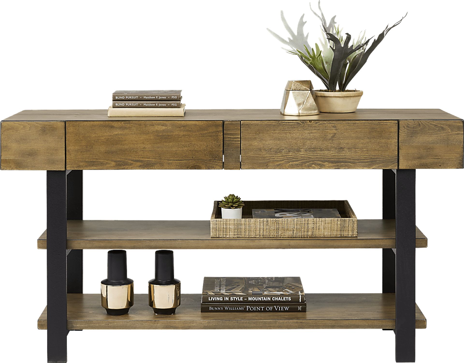 Cedar Park Brown Sofa Table - Image 2