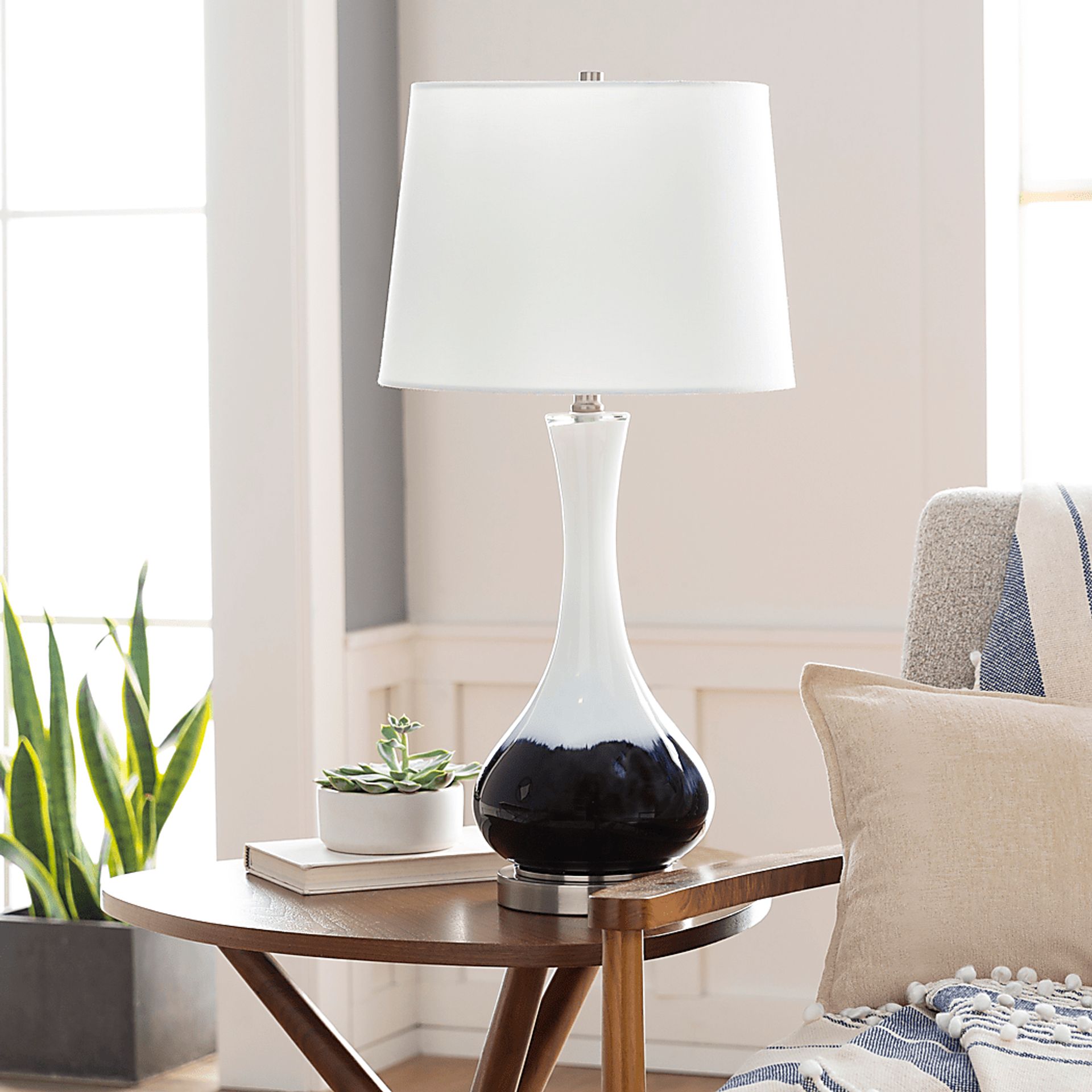 Cedar Point Navy Lamp - Image 6