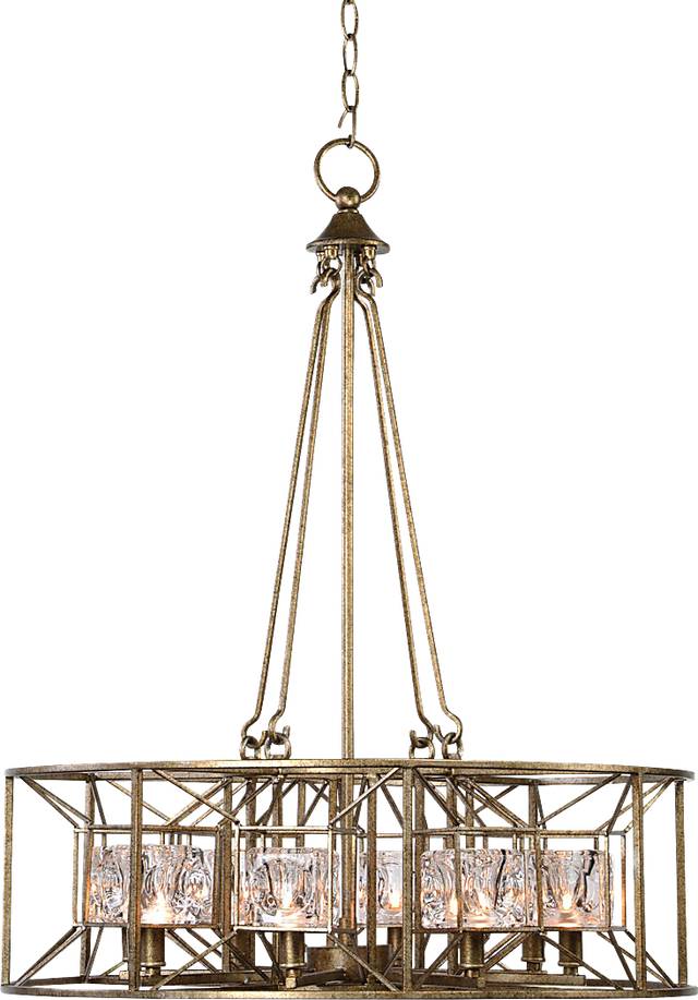 Cedar Square Gold Pendant - Thumbnail - Image 1