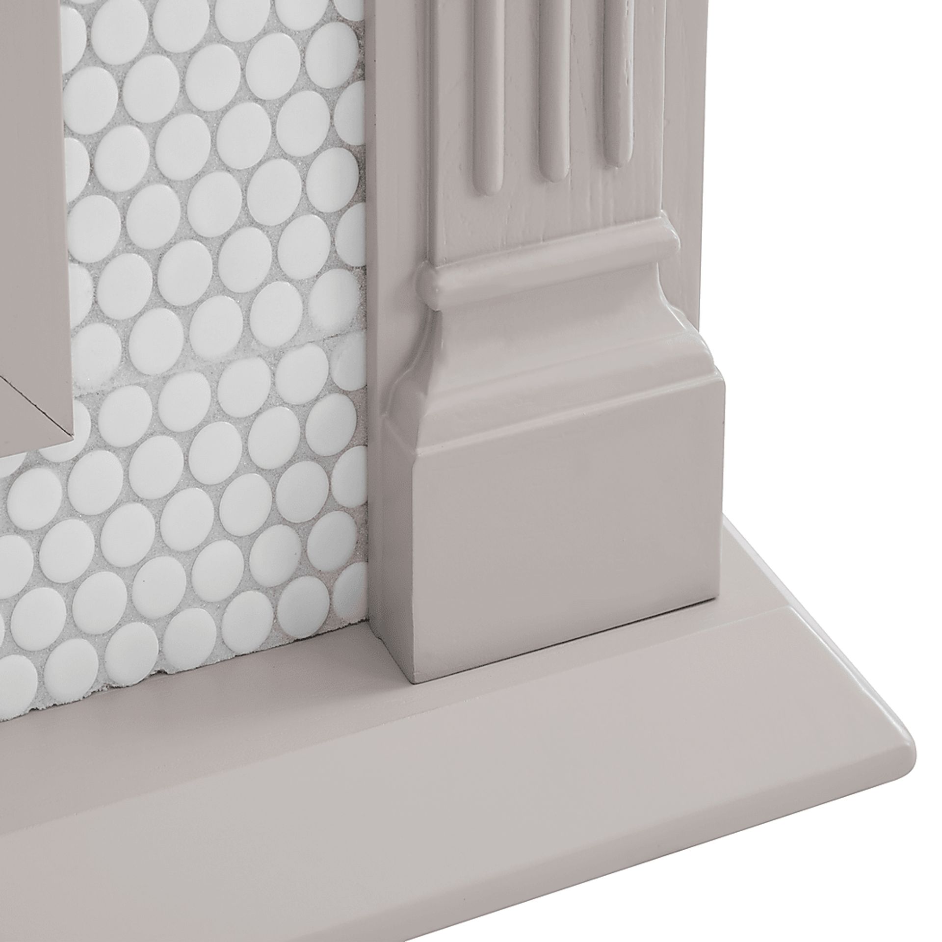 Cedardale III Gray 48 in. Console With Smart Electric Fireplace - Image 6