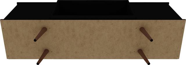 Cedargulf Black 63 in. Console - Thumbnail - Image 7