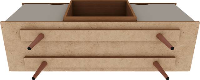 Cedargulf Maple 54 in. Console - Thumbnail - Image 7