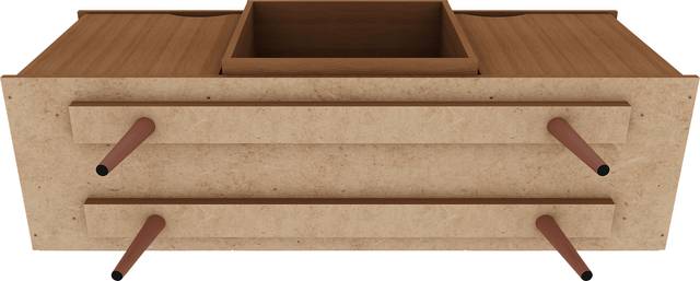 Cedargulf Red 54 in. Console - Thumbnail - Image 7