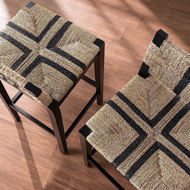 Cedarhurst Black Barstool, Set of 2 - Thumbnail - Image 6