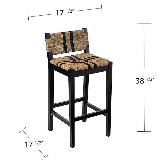 Cedarhurst Black Barstool, Set of 2 - Thumbnail - Image 9