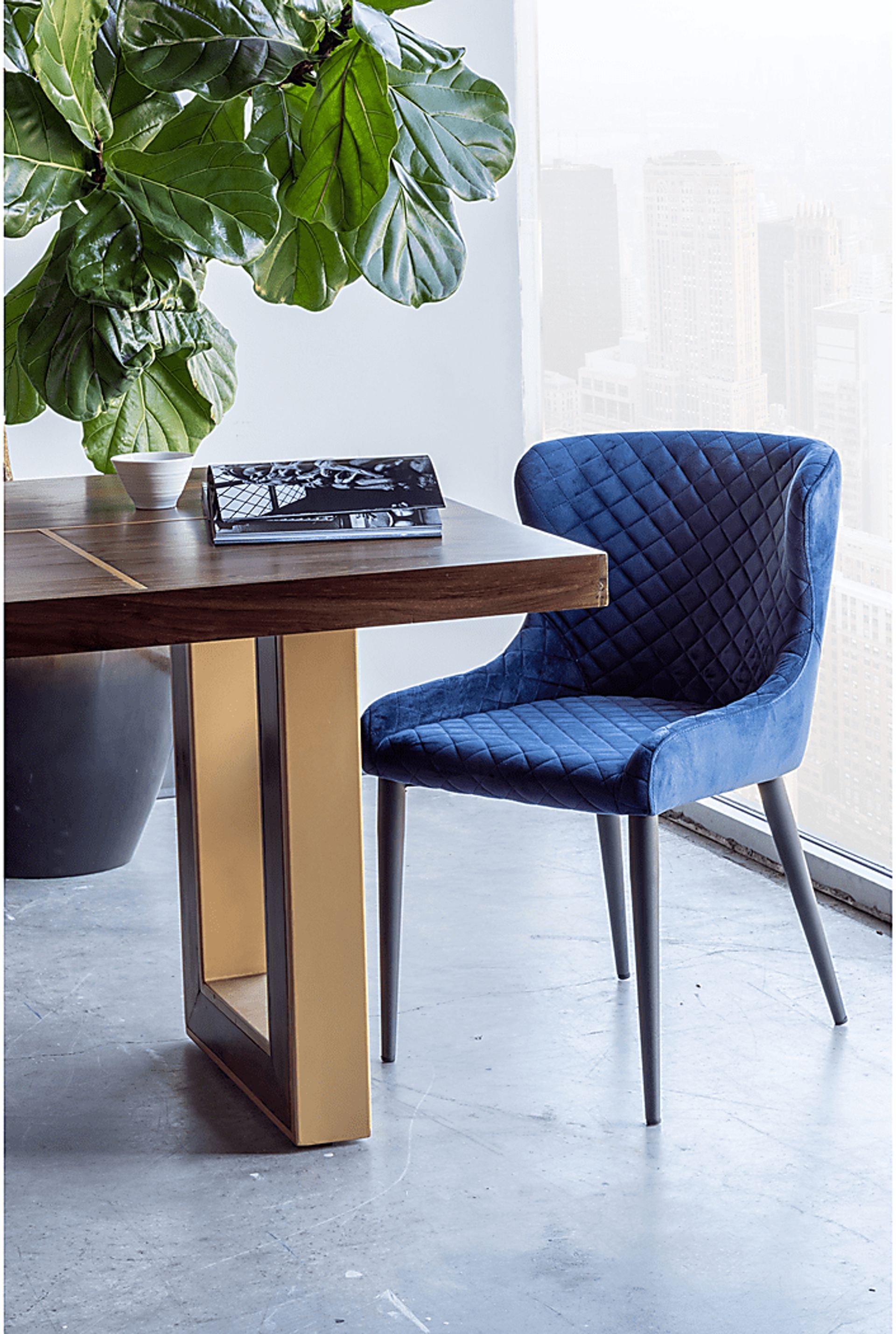 Cedarlane Blue Side Chair - Image 5