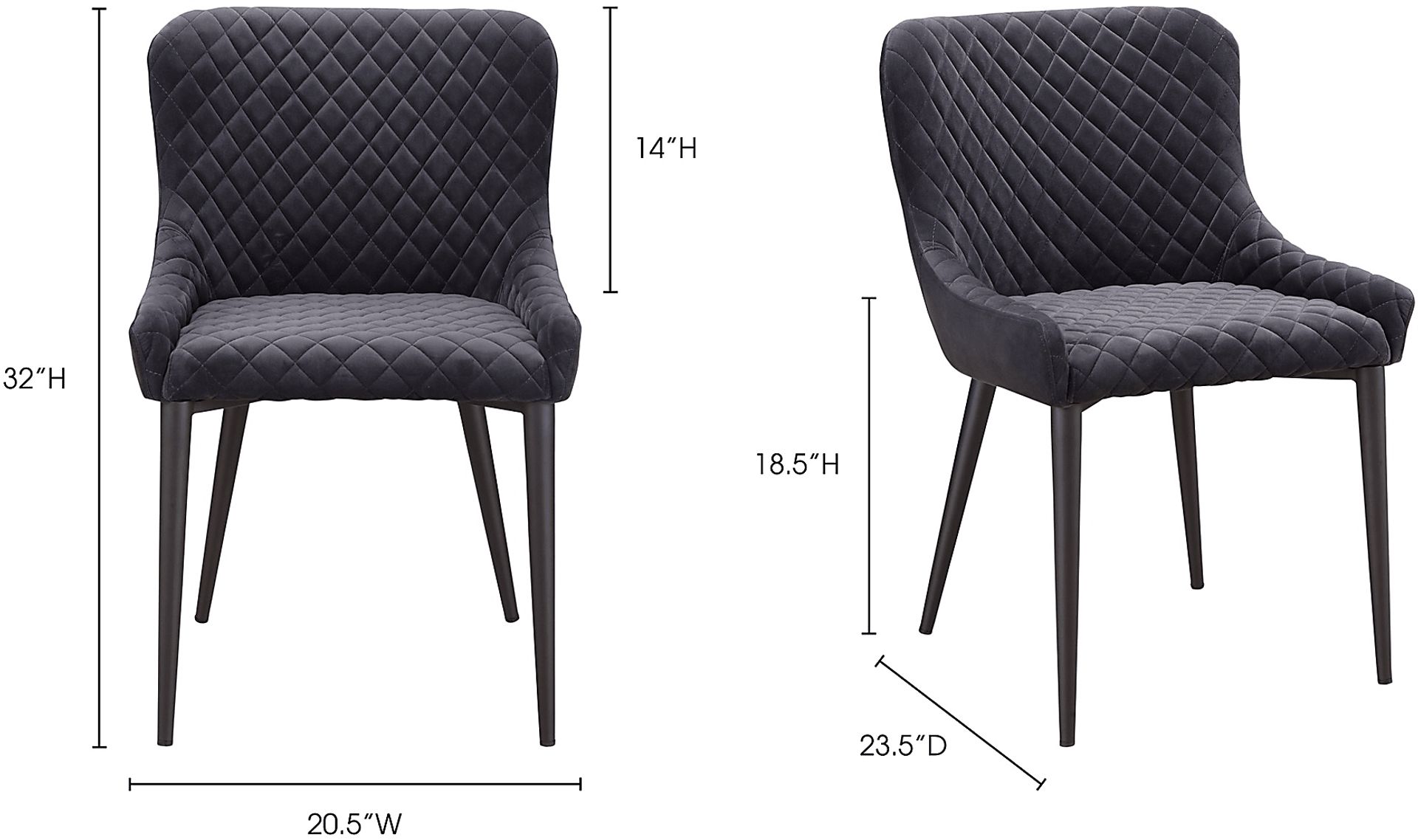 Cedarlane Gray Side Chair - Image 7