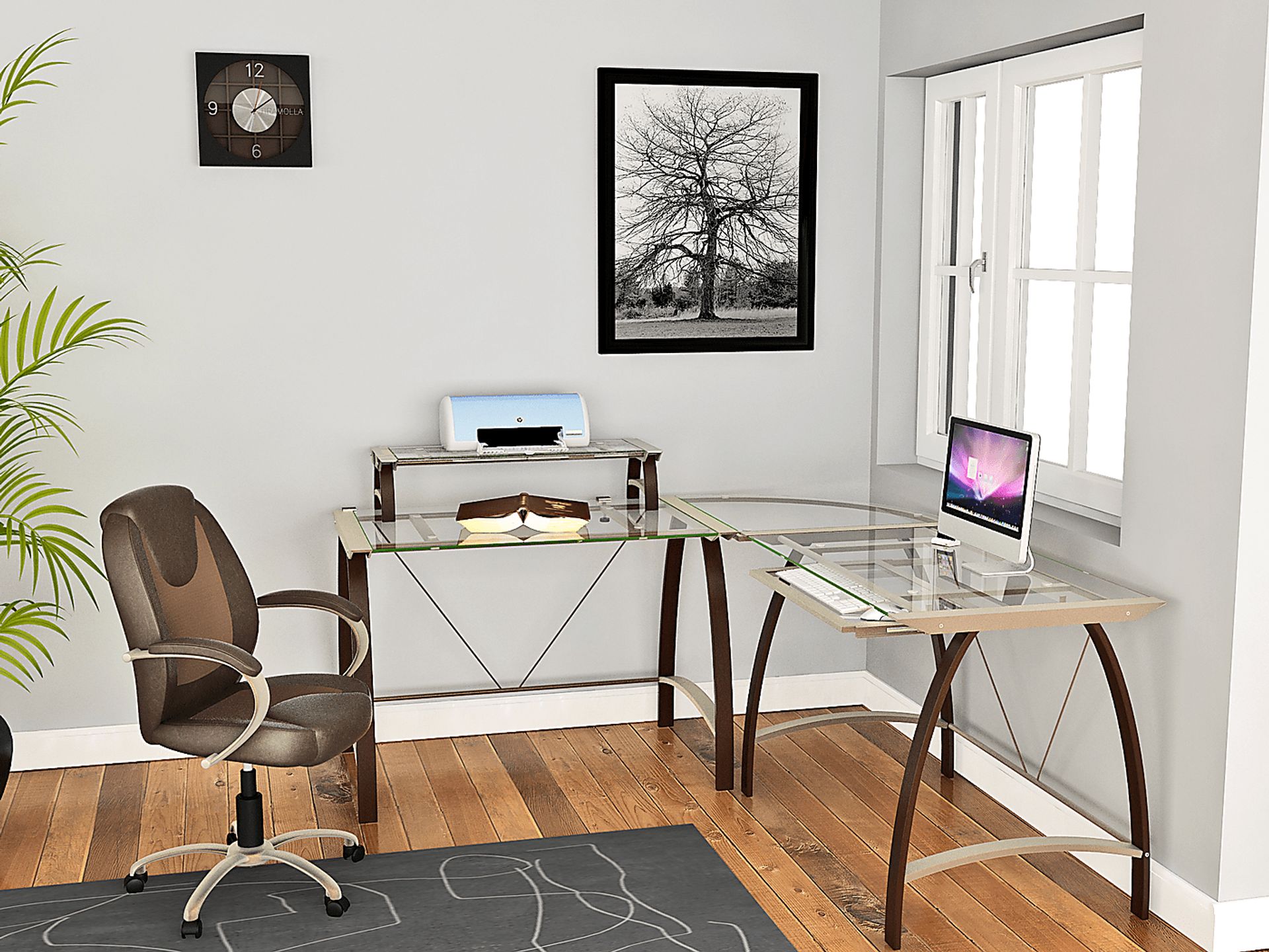 Ceder Espresso Desk - Image 2