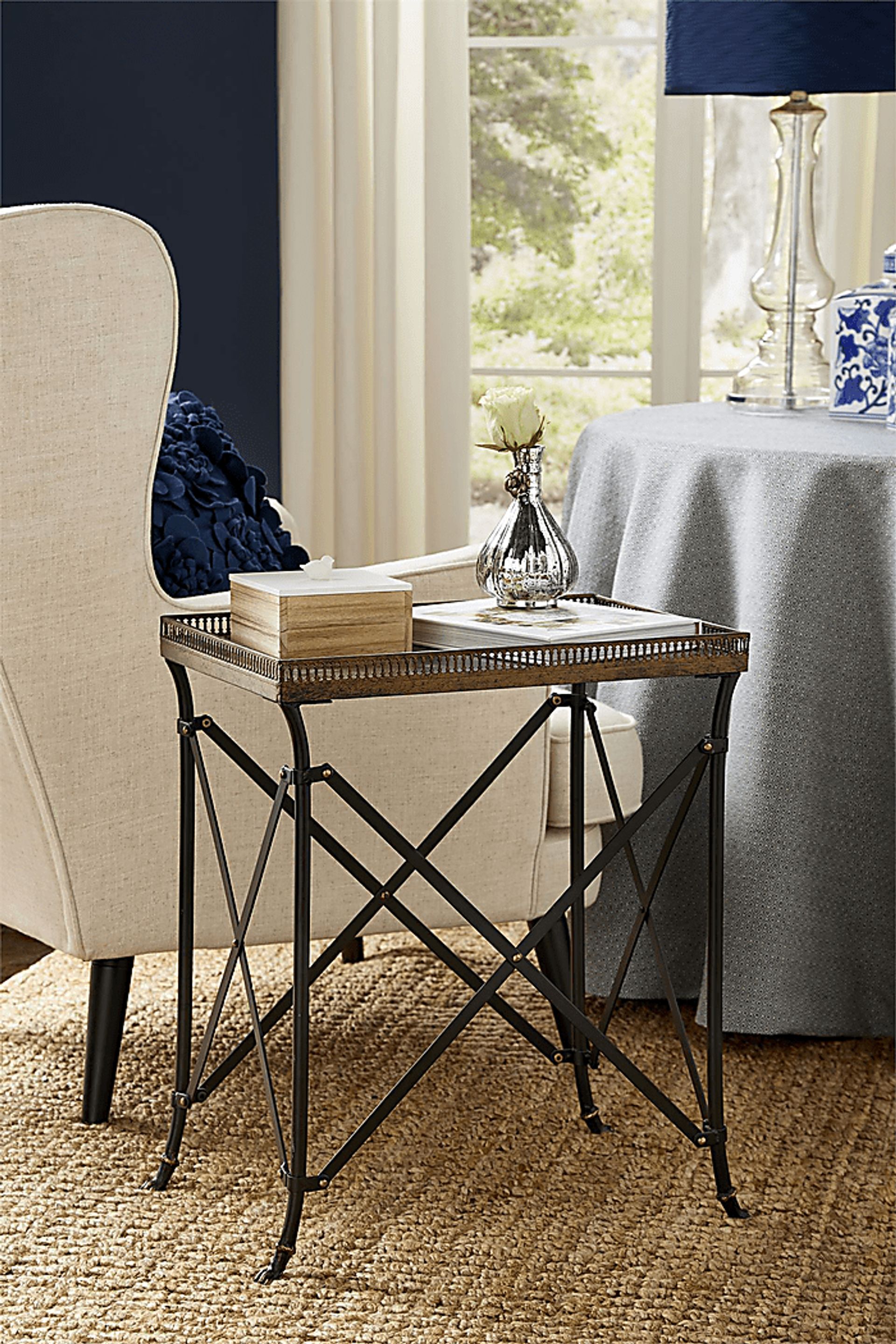 Cedgate Black Accent Table - Image 2