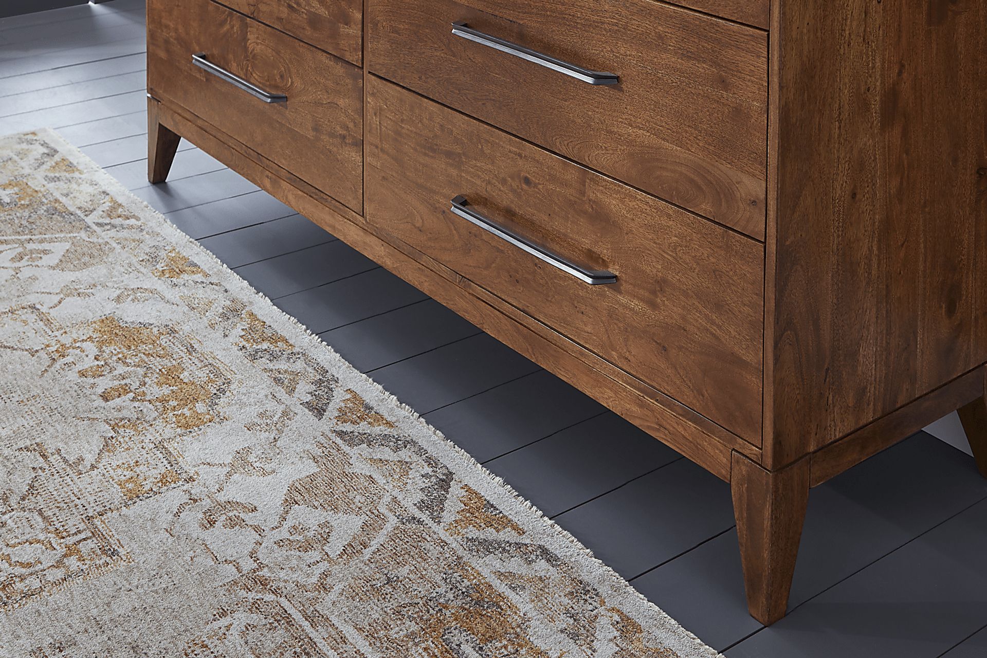 Cedona View Natural 7 Pc Queen Panel Bedroom - Image 6