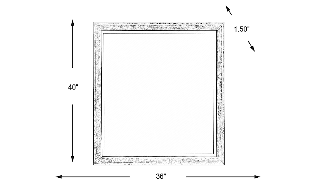 Cedona View Natural Mirror