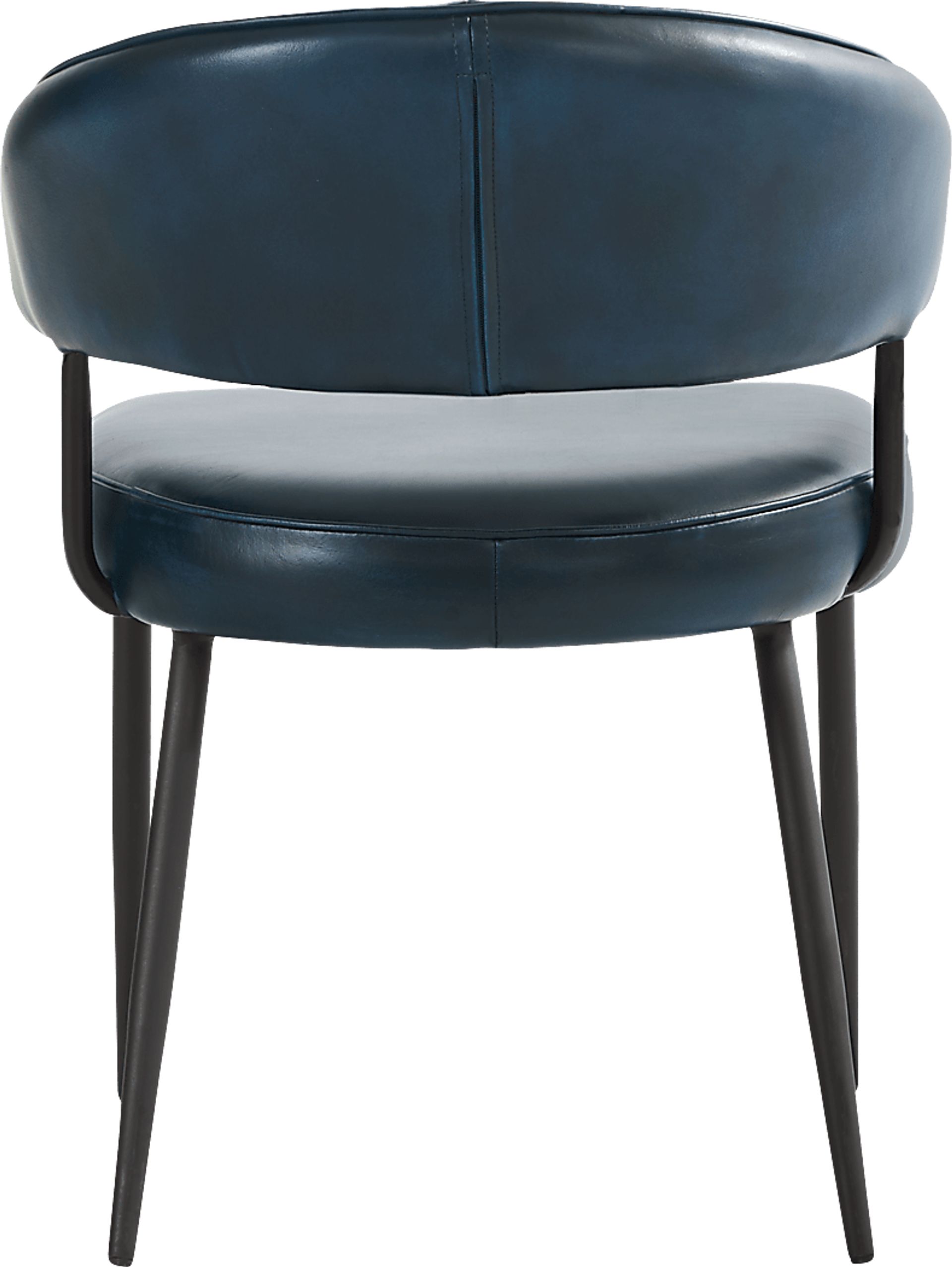 Cedona View Natural 5 Pc Dining Room with Navy Chairs - Image 6