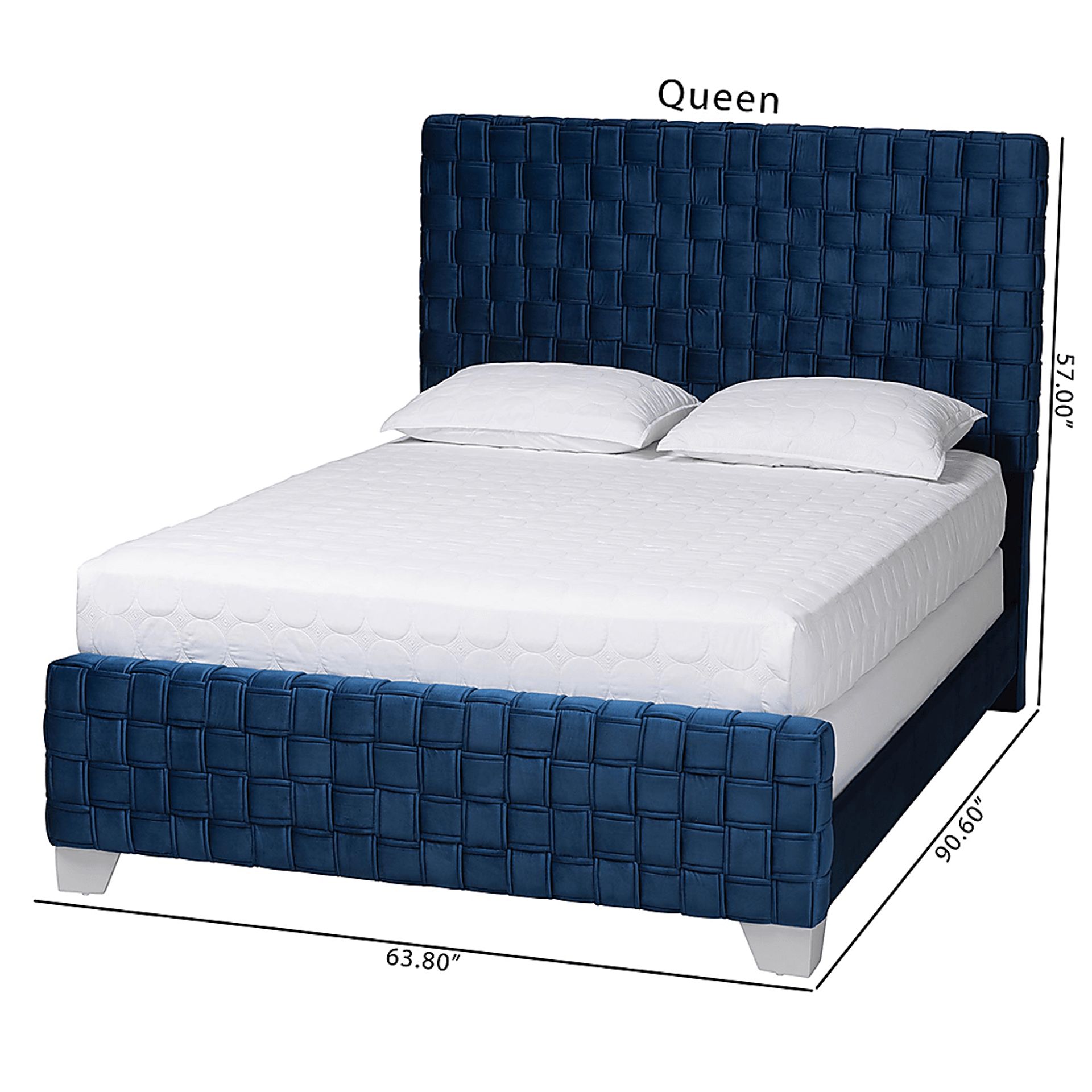 Cedroy Navy Queen Bed - Image 8