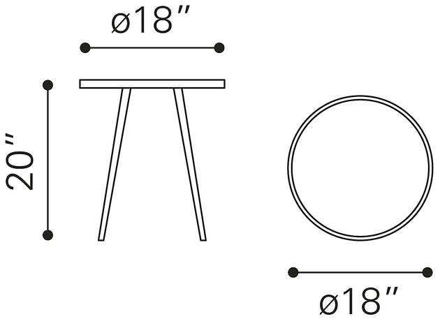 Cedrus Gold End Table - Thumbnail - Image 8
