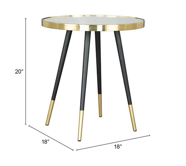 Cedrus Gold End Table - Thumbnail - Image 9