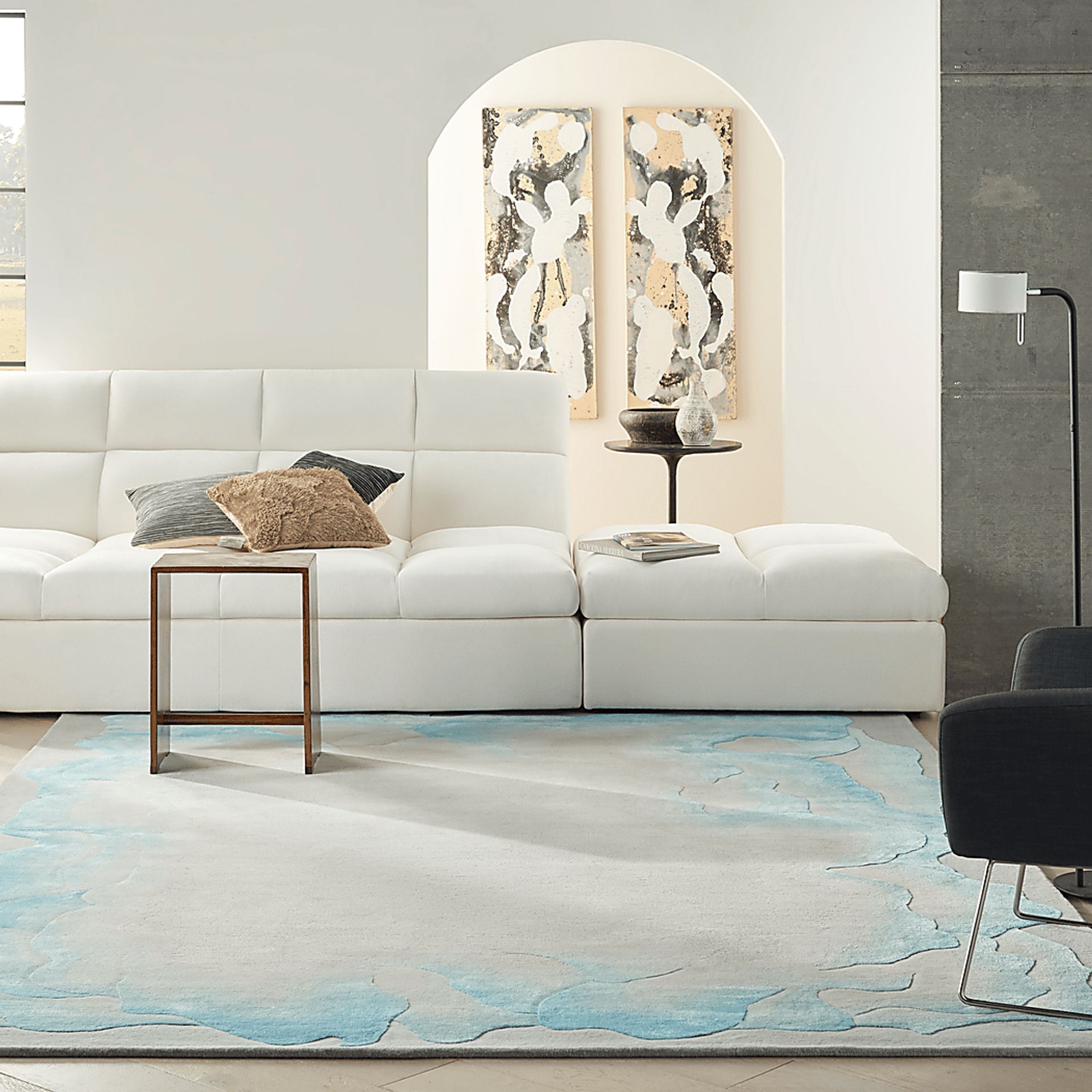 Ceffea Blue 8'6 x 11'6 Rug - Image 2