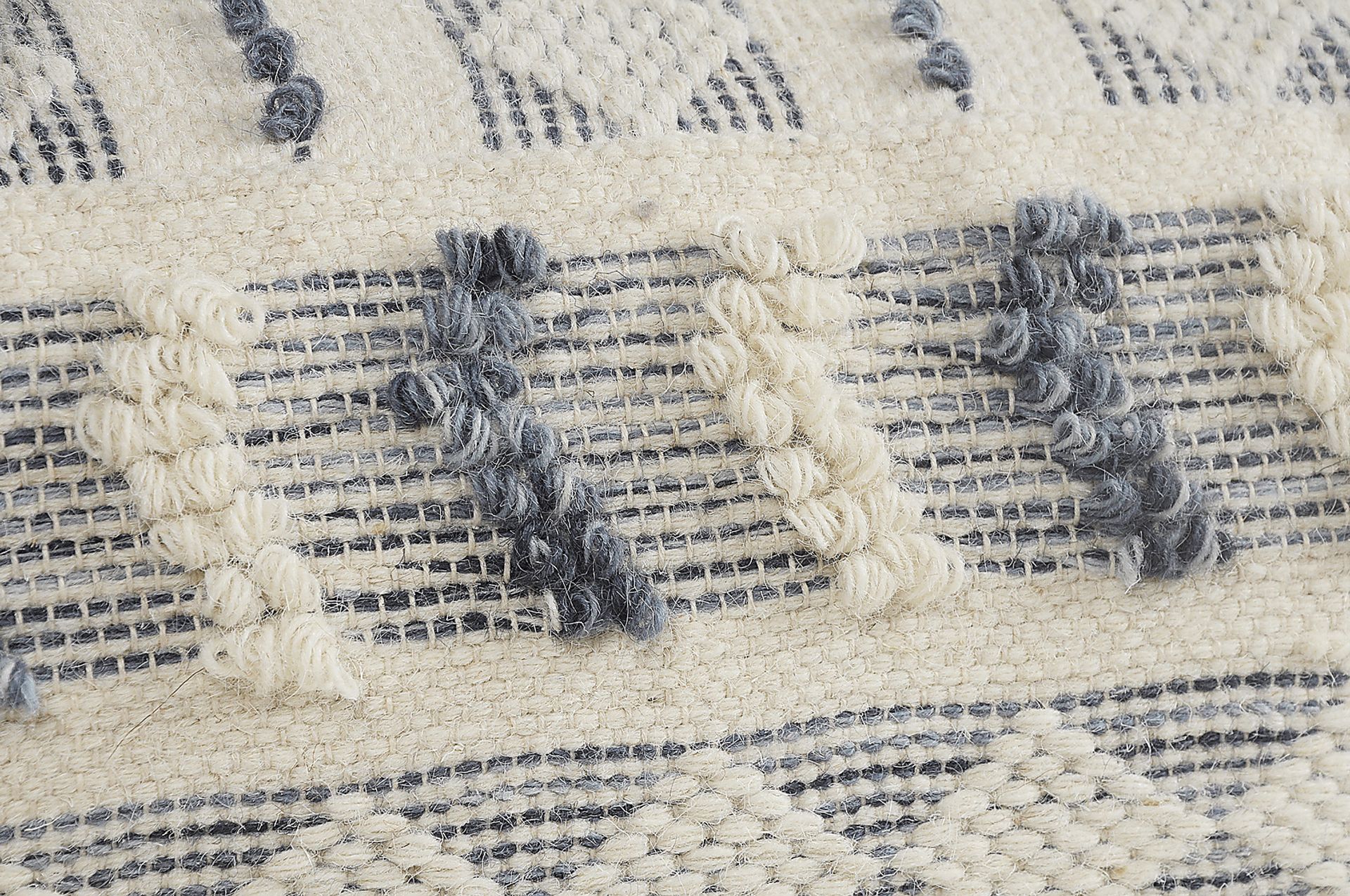 Ceinsa Blue/Ivory Pouf - Image 5