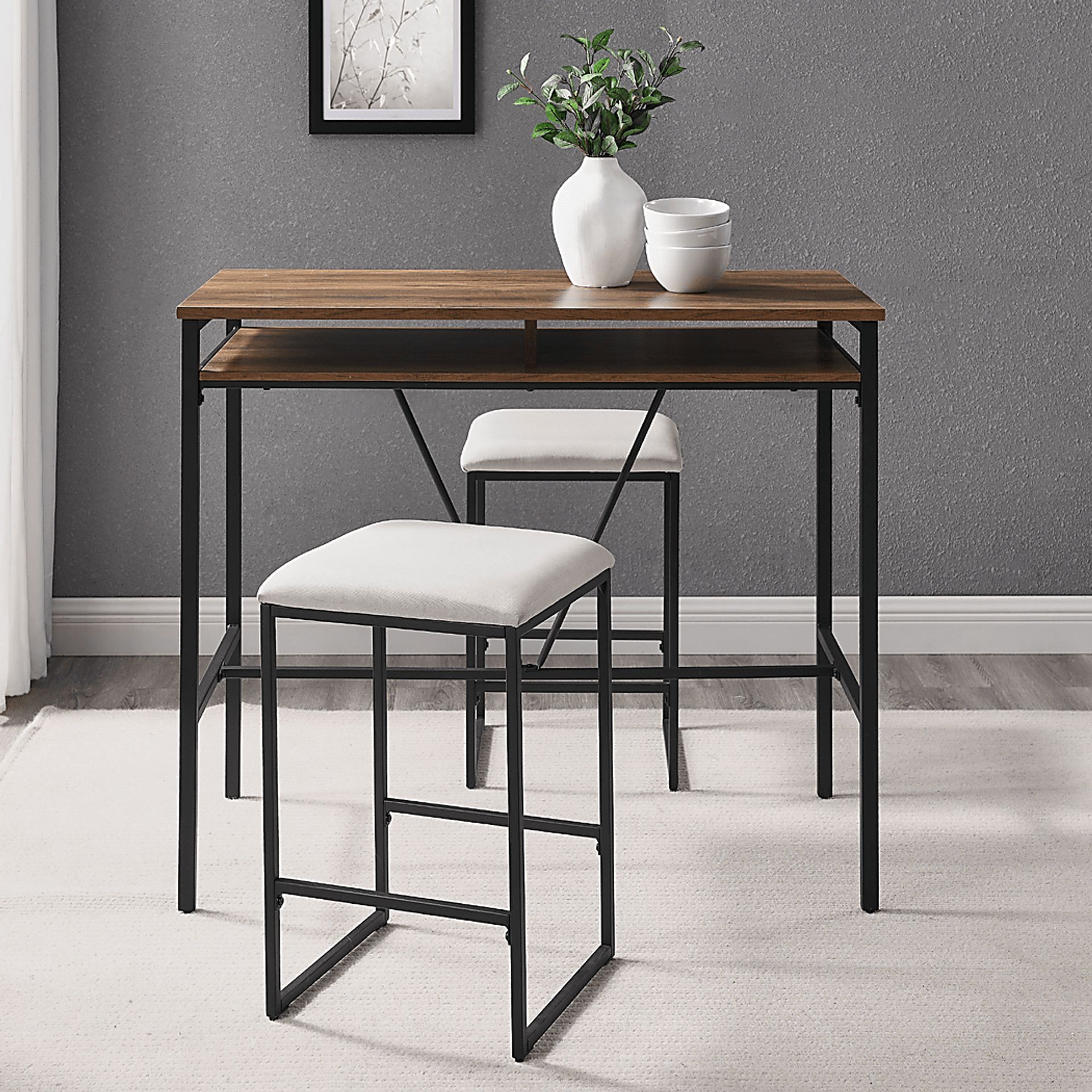 Celanova Brown 3 pc Counter Height Dining Set - Image 5