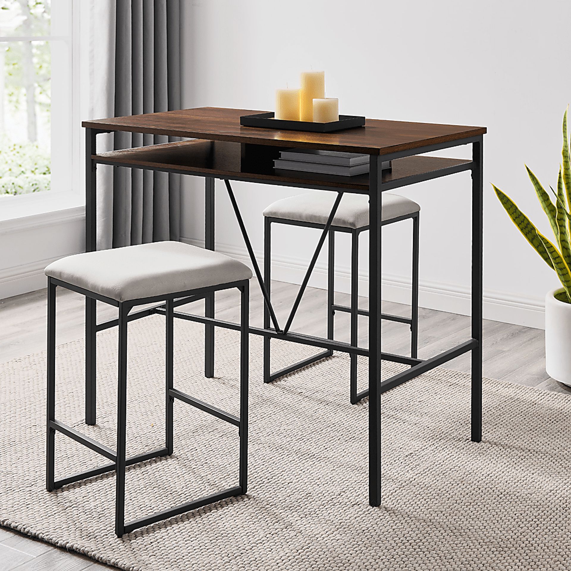 Celanova Walnut Counter Height Dining Set - Image 5