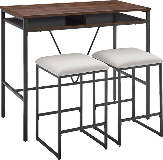 Celanova Walnut Counter Height Dining Set - Thumbnail - Image 1