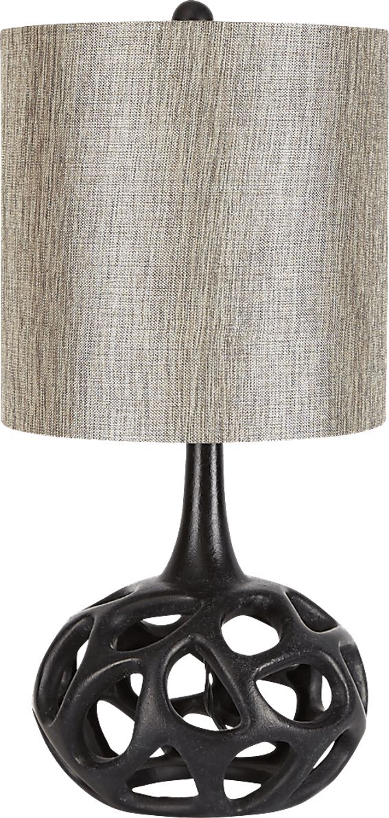 Celestia Black Table Lamp
