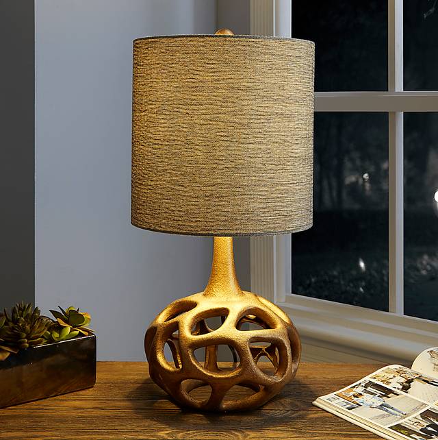 Celestia Gold Table Lamp - Thumbnail - Image 3