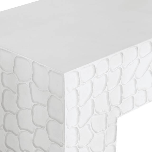 Celestia White 80 in. Console - Thumbnail - Image 3