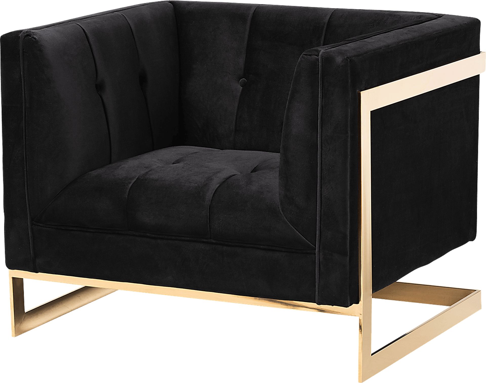 Celiarn Black Armchair - Image 1