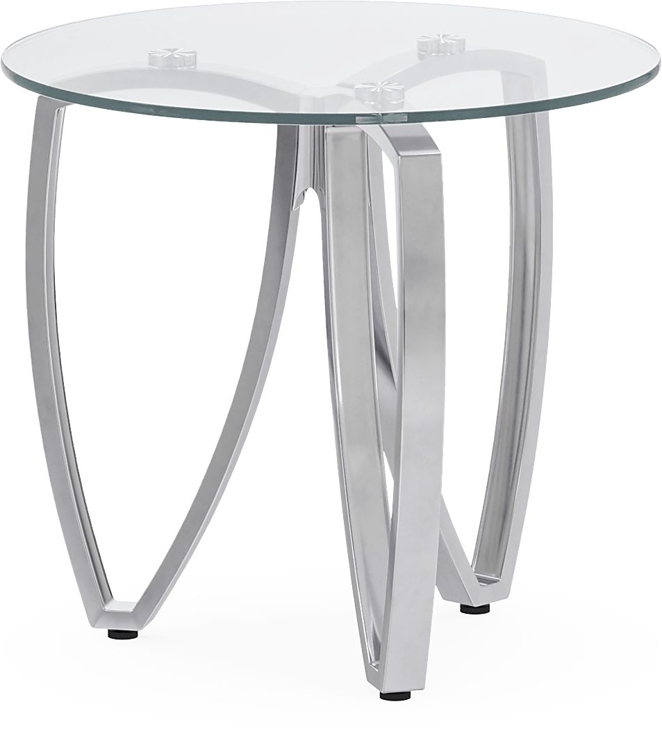 Celine Silver End Table