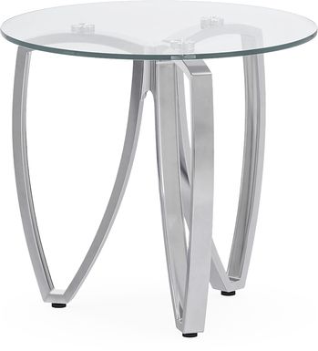 Celine Silver End Table