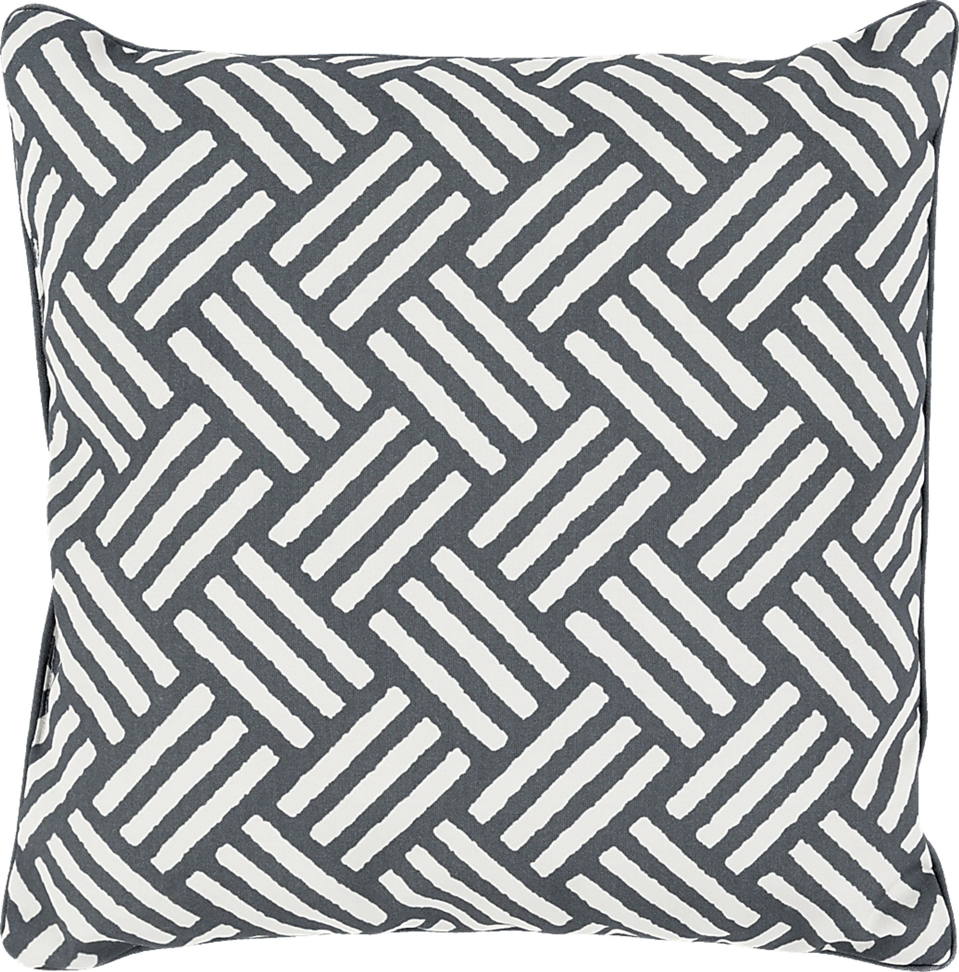 Celisa Black Indoor/Outdoor Accent Pillow - Image 1