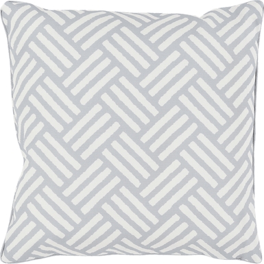 Celisa Gray Indoor/Outdoor Accent Pillow