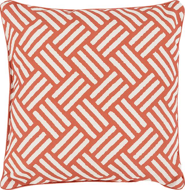 Celisa Orange Indoor/Outdoor Accent Pillow - Thumbnail - Image 1