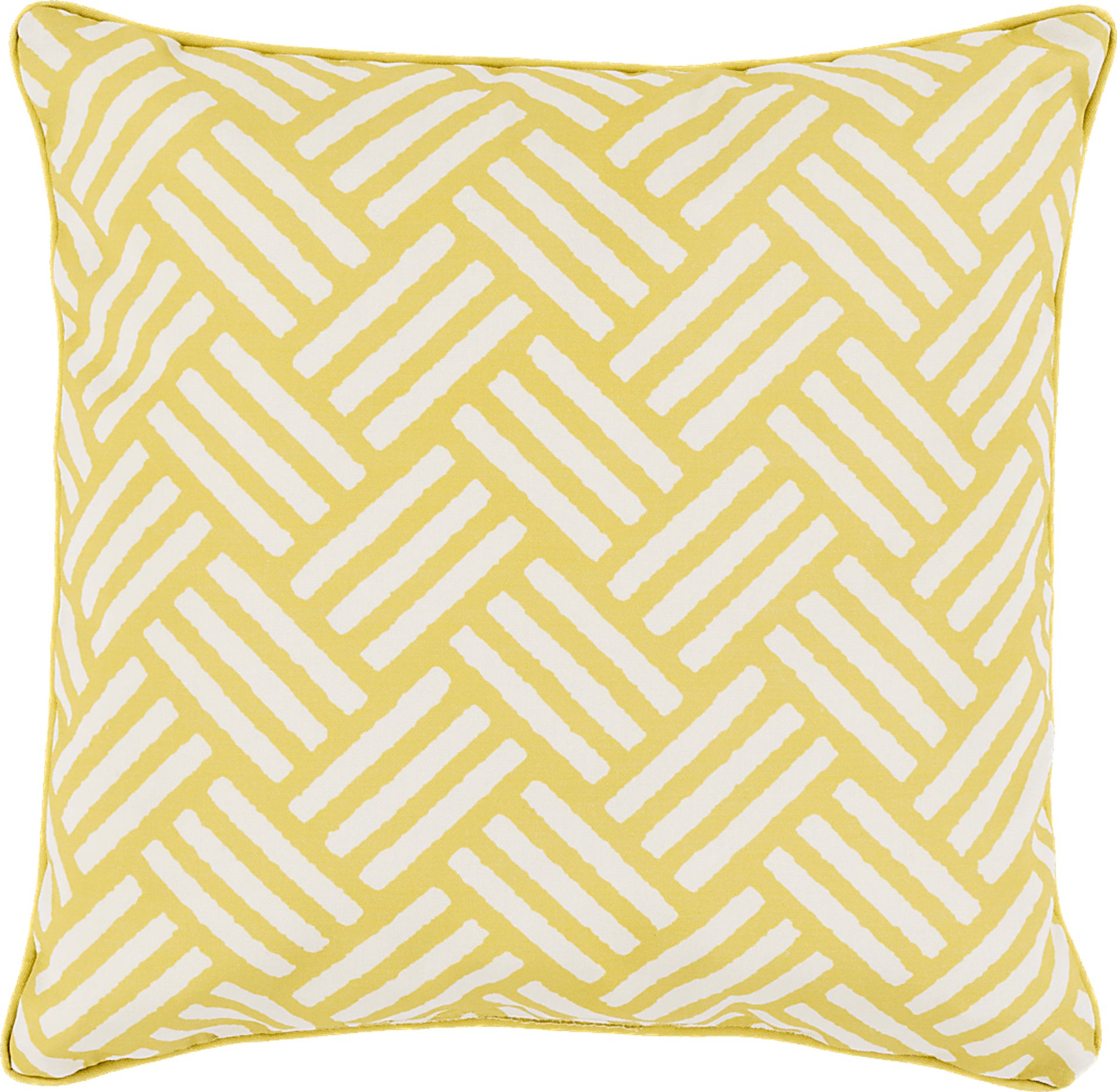 Celisa Yellow Indoor/Outdoor Accent Pillow - Image 1