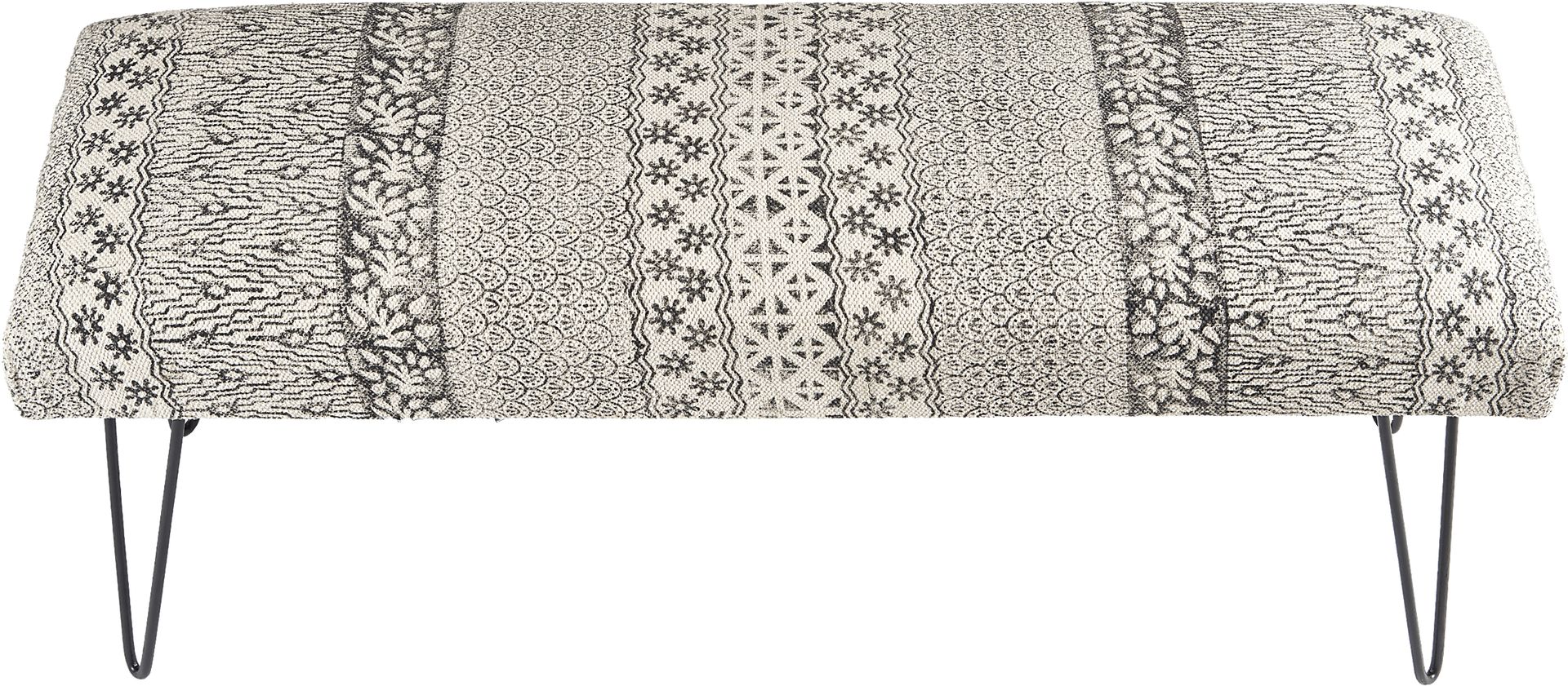 Cellica Gray/White Bench - Image 3